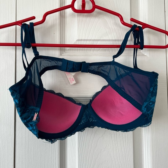 PINK convertible bra size 36B in aqua - Picture 2 of 5